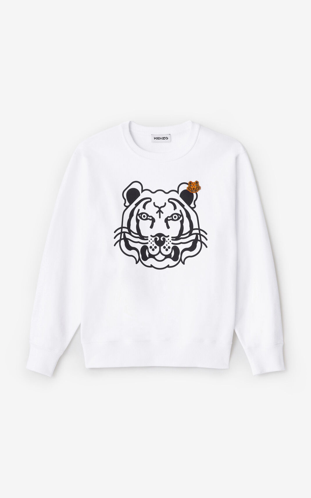 Sudadera Kenzo K Tiger Mujer Blancas - SKU.8213886